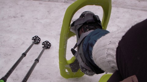 Raquettes à neige au Lac Blanc