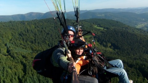 L'Alsace en parapente