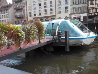 Bateau promenade sur l'Ill